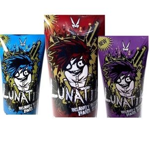 12x Lunatik Hair Dye 4oz Blue Purple Red (phlox)